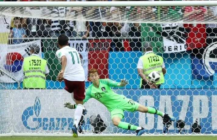 Mexico beat South Korea 2-0 to qualify for 2018 World Cup round of 16