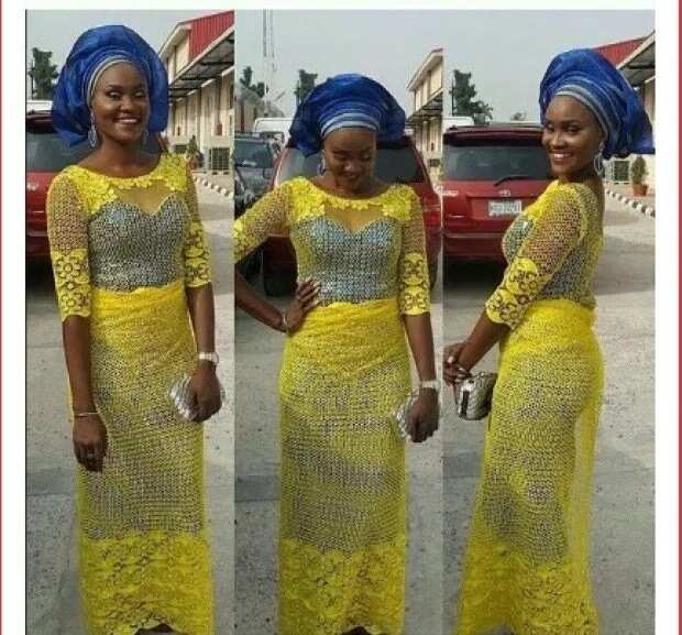 Check Out Iro And Blouse Lace Style See How To Wear It In A Right Way Daily Advent Nigeria 7440