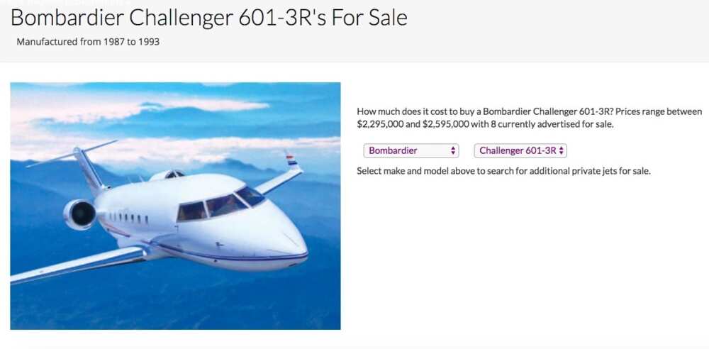 Bombardier Challenger 601-3R