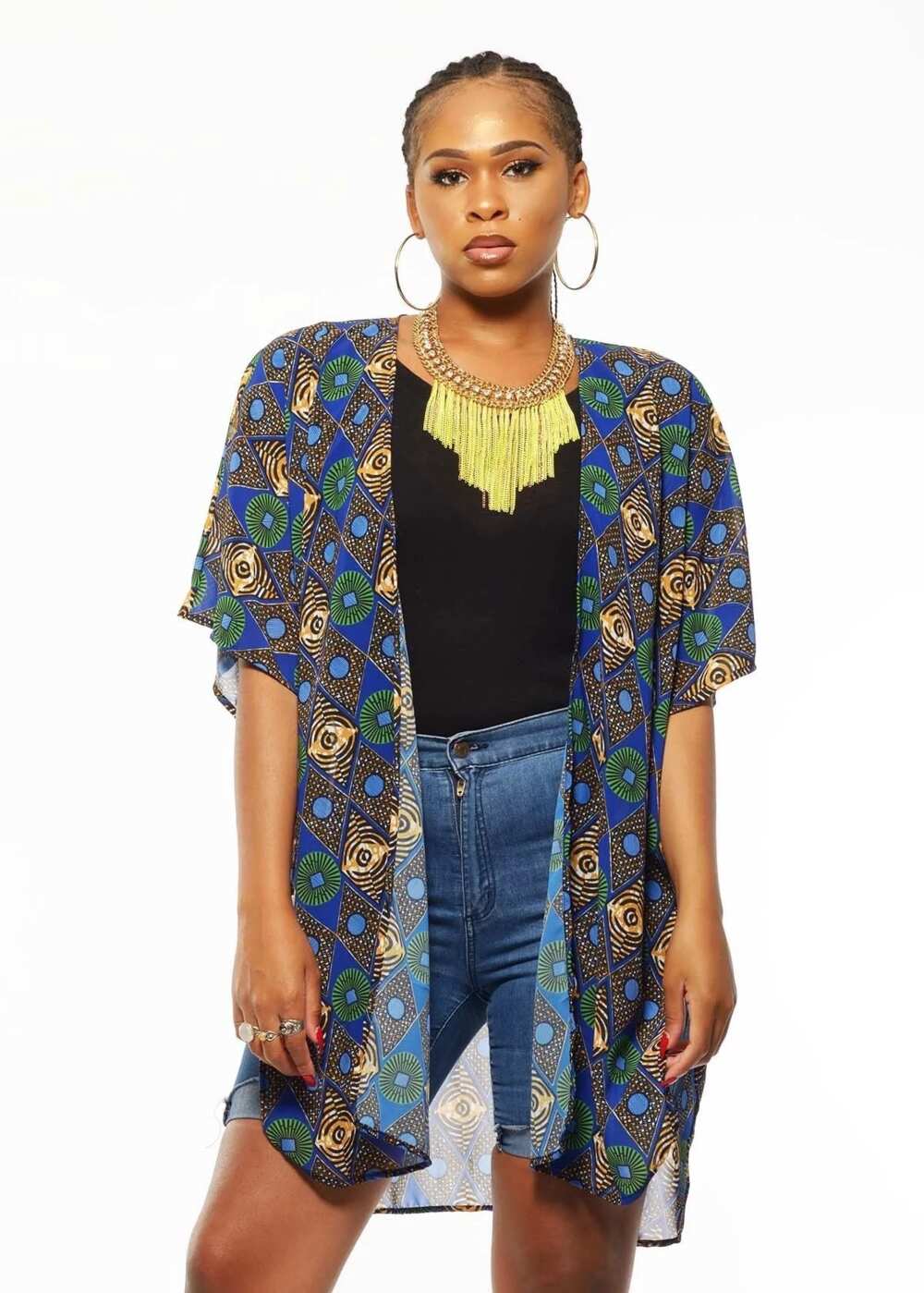 7 Days, 7 Ways: How To Wear An Afrocentric Kimono Jacket