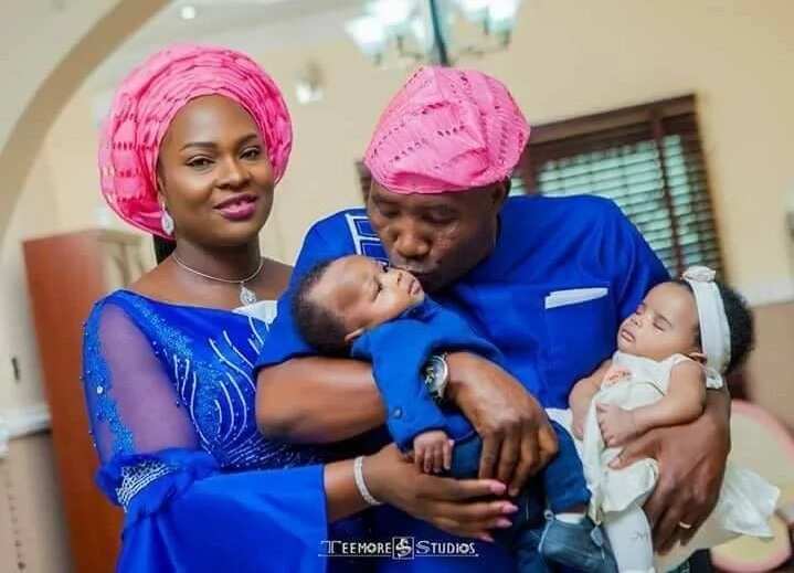 Nigerian couple welcome a set of twins
Source: Facebook, Oby Ndukwe
