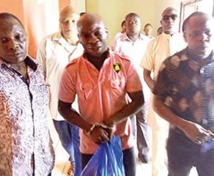 Just in: Police arraign officer who aided escape of child ritual killer (photo)