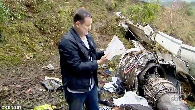 Footballer who survived Colombian plane tragedy was reading Bible passage about being safe