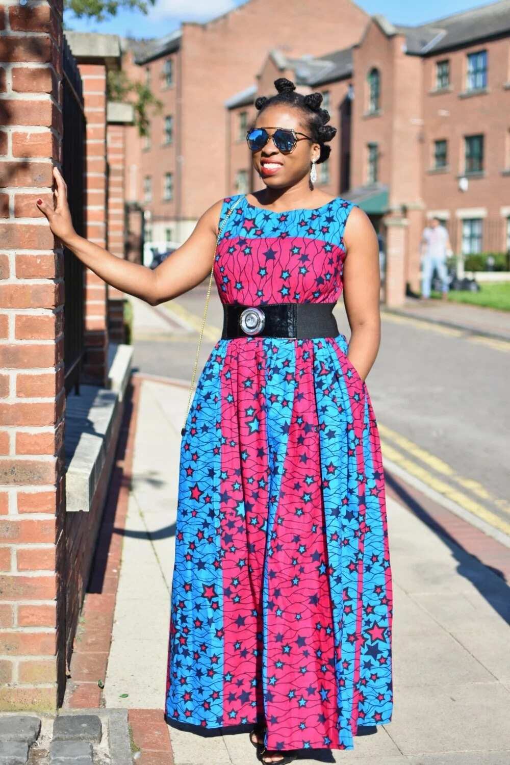 Flowing gowns made with ankara to rock in 2018