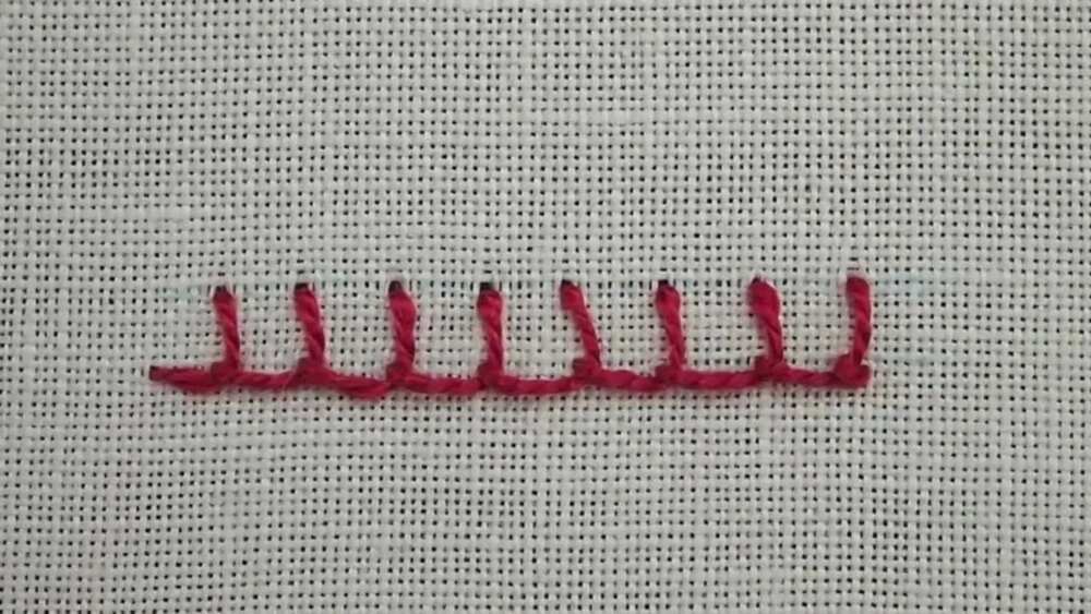 Types of stitches and their uses
