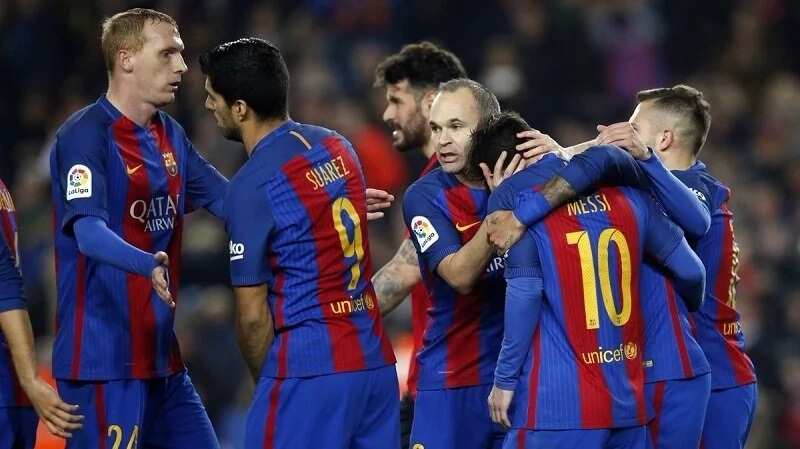 Barca come from two goals down to defeat Eibar on final day of the season