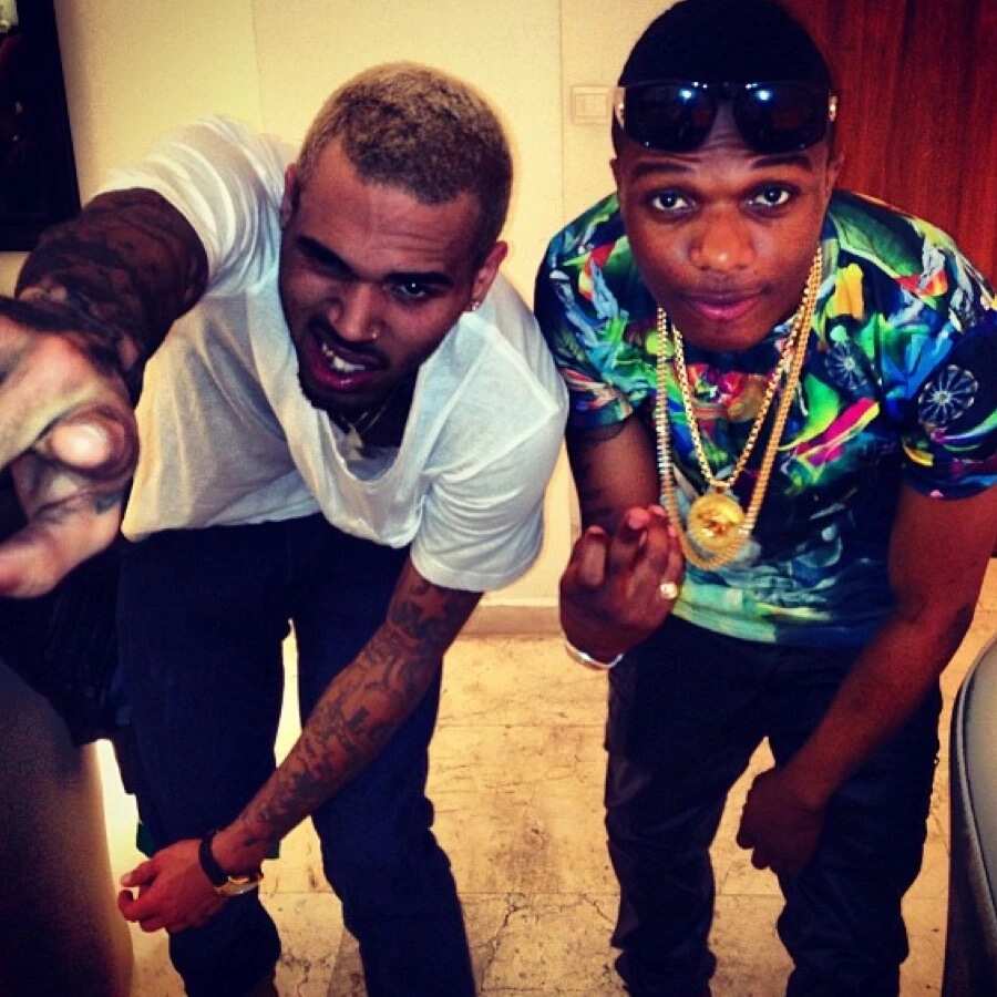 Top Wizkid and Chris Brown pictures