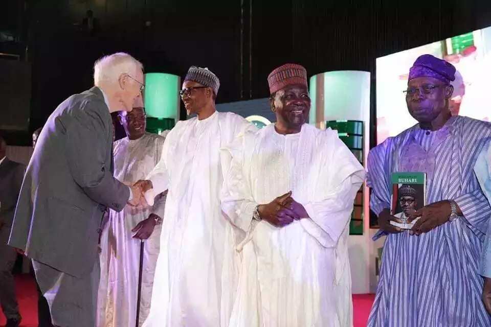 Obasanjo ya halarci bikin kaddamar da littafin shugaba Buhari