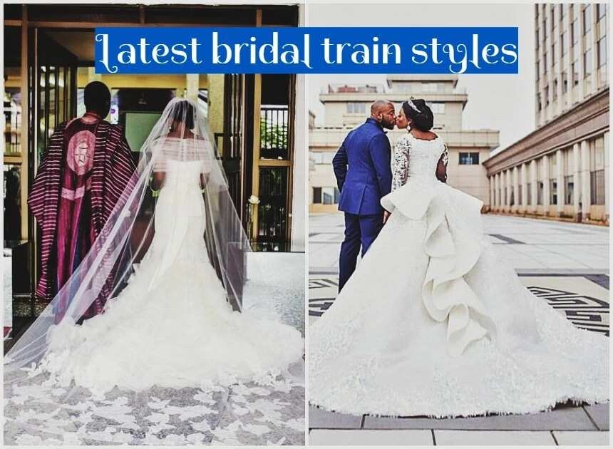 nigerian bridal train styles