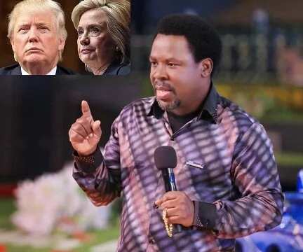 TB Joshua explains why his prophesy on US election failed