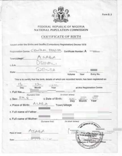 How to get birth certificate Nigeria Legit ng