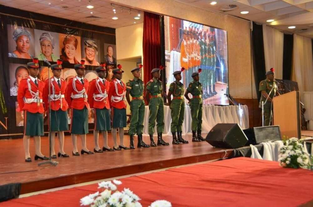 Nigerian defence academy cadets Nigerian defence academy cadets