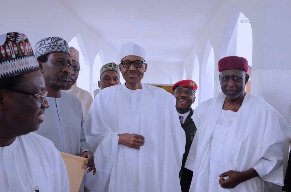 Buhari, Kyari, others attend Juma'at Service Buhari, Kyari, others attend Juma'at Service