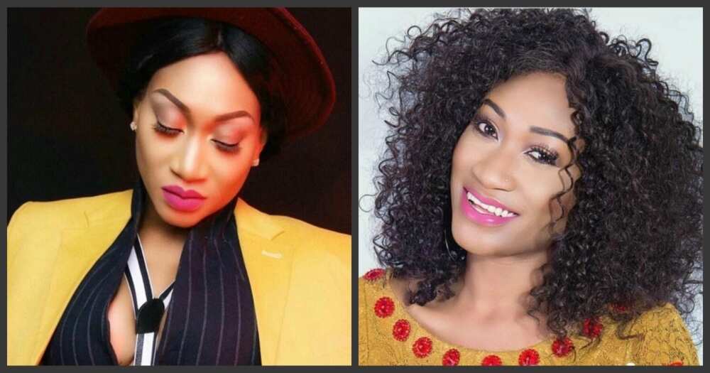 Nigerian actress Oge Okoye