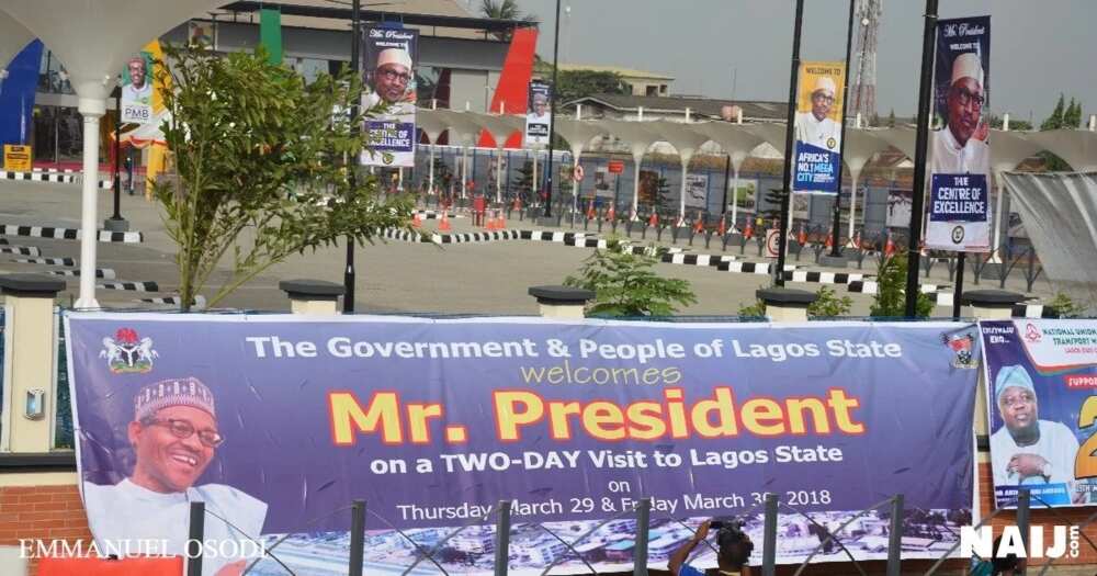 LIVE UPDATES: President Muhammadu Buhari makes historic visit to Lagos