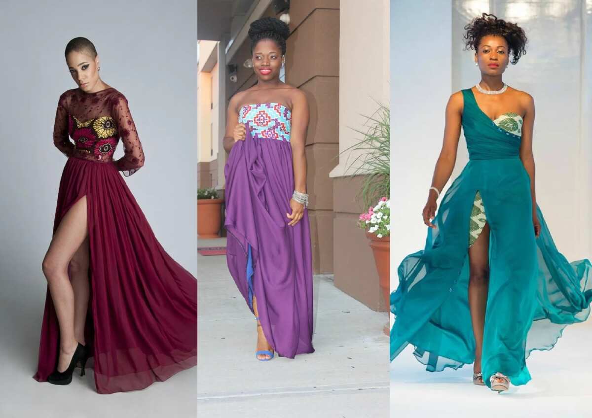 24 Gorgeous Long Chiffon Gown Styles For Ladies • Exquisite Magazine -  Fashion, Beauty And Lifestyle