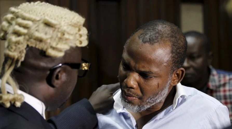 Court gives Abaribe, others 7 days to account for Kanu’s whereabouts