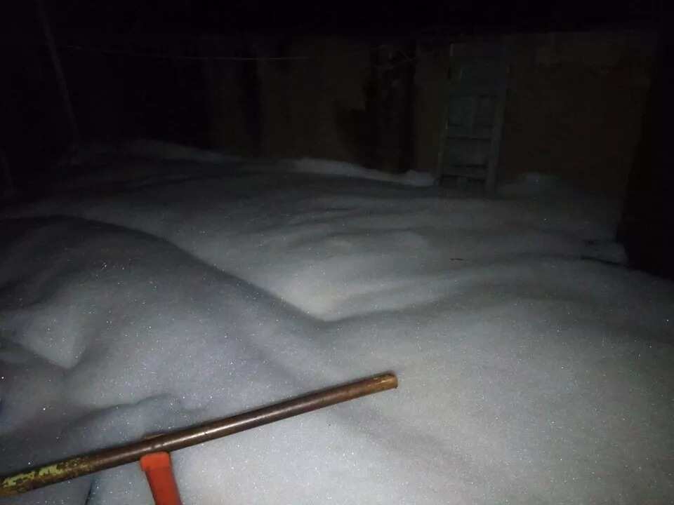 Strange foam-like substance falls instead of rain in Enugu state Strange foam-like substance falls instead of rain in Enugu state