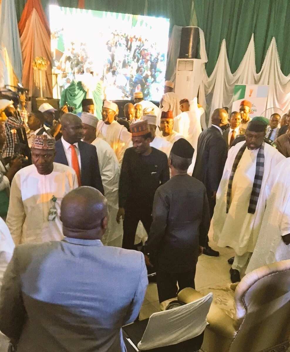 Acting President Osinbajo in Kebbi state Photo credit: Twitter, Presidency