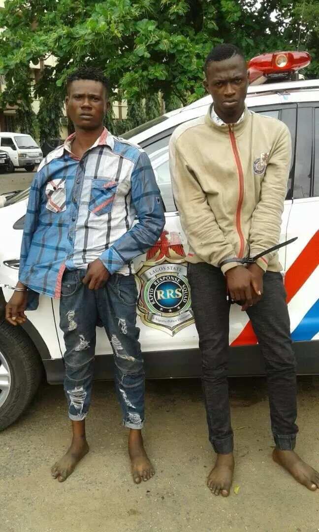 RRS arrests 3 robbery suspects in Lagos (photos)