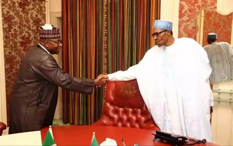 Gwamnan jihar Bauchi ya ziyarci shugaba Buhari