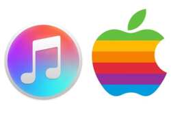 iTunes and Apple logo