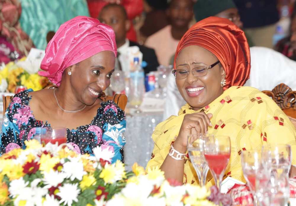 Buhari and Osinbajo wives