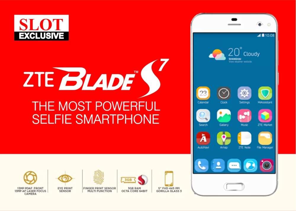 Slot introduces ZTE BLADE S7