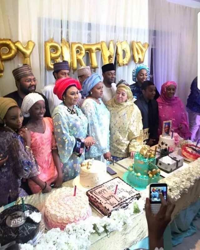 Sani Abacha's daughter celebrates birthday in grand style (photos)