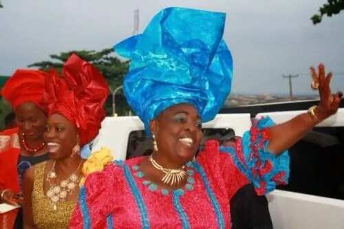 Times Madam Kofo made a statement with her gele