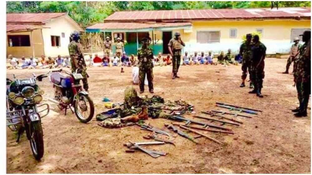 Police uncover fake military base