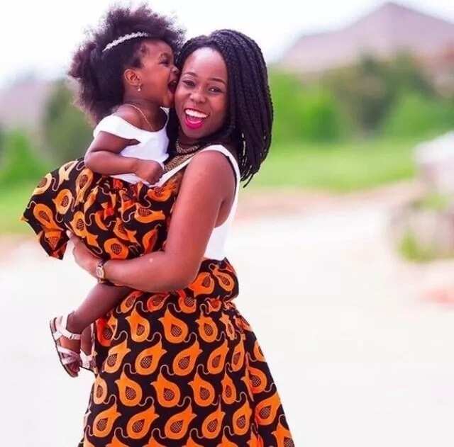 Ankara skirts for mother and daughter