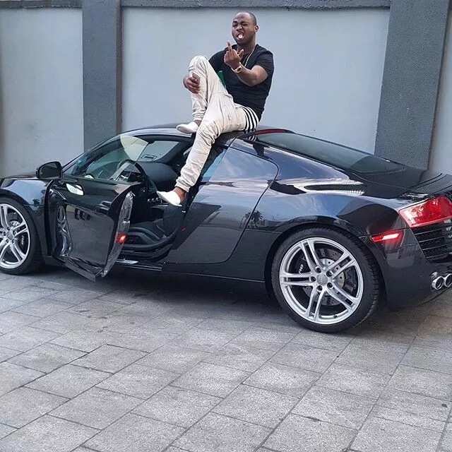 Living large! Check out these 6 photos of Davido and his luxury cars