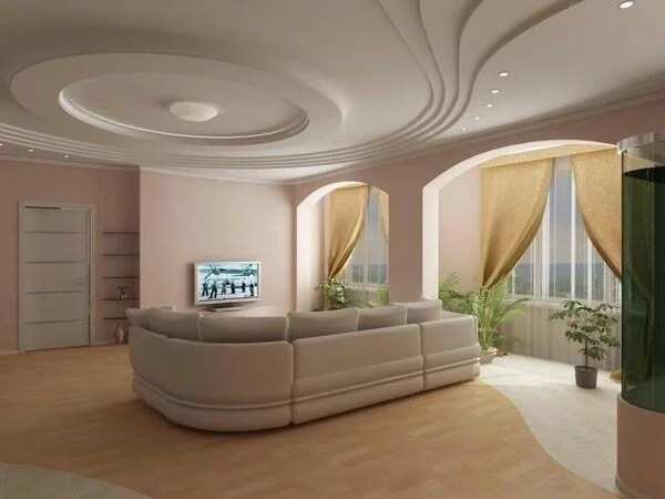 Best POP designs for living room in Nigeria - Minimalistic design