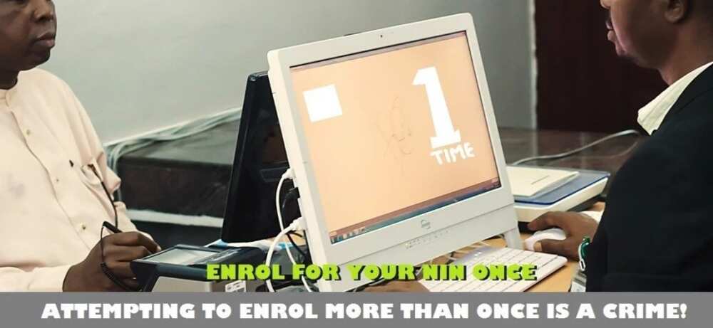 National Identification Number enrolment National Identification Number enrolment