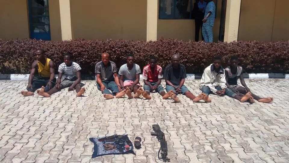 See faces of 6 suspected killers of APC chieftain in Ondo paraded by police