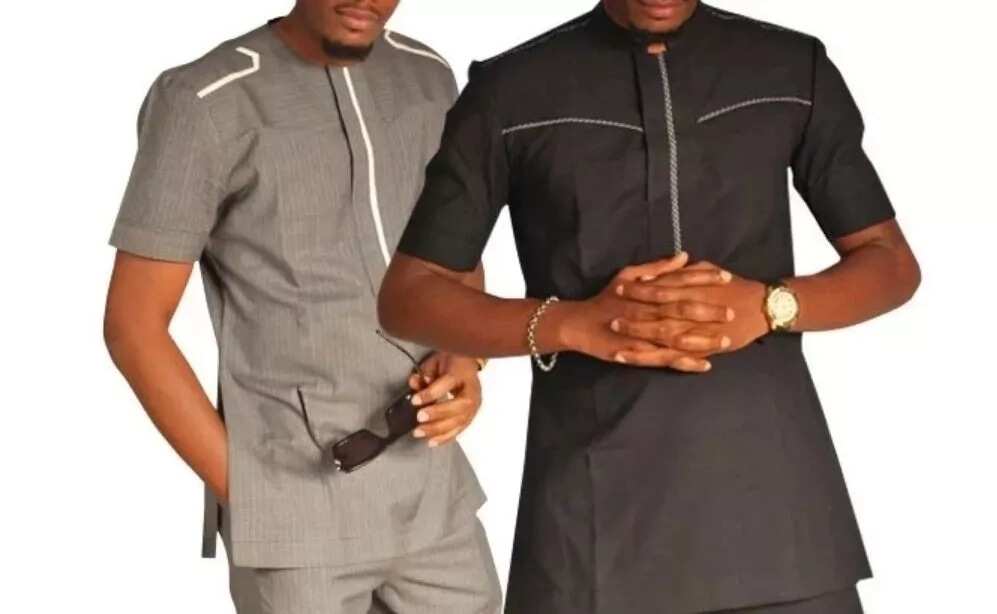 Latest Nigerian men's fashion 2018 Senator style
