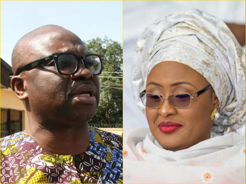 US finally speaks on Aisha Buhari's alleged crime