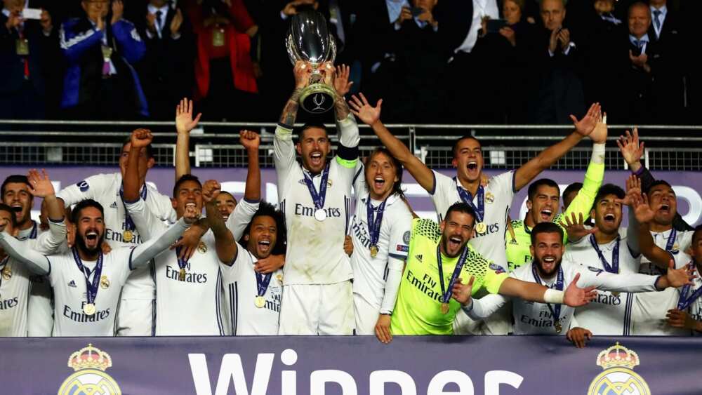 Super Cup: Real Madrid za ta kara da Barcelona