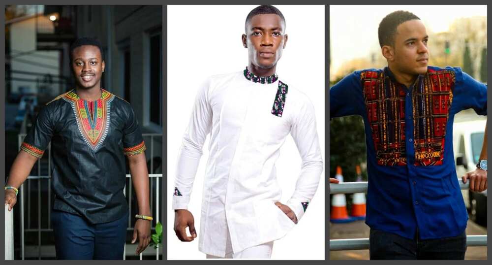 Trending Ankara shirts for guys in 2017-2018 