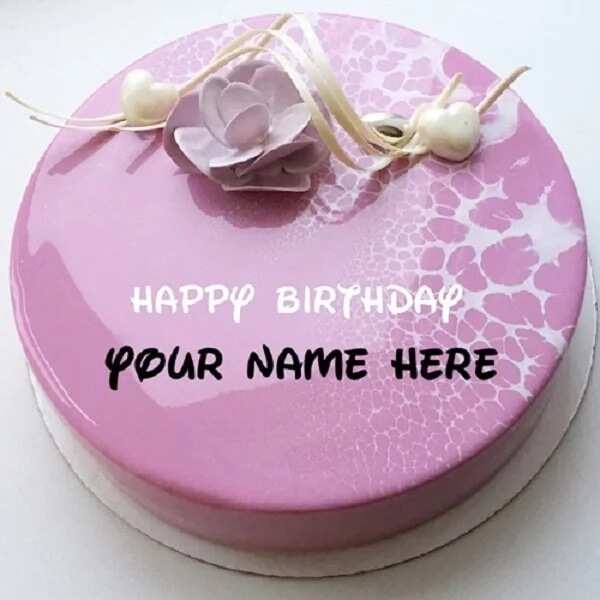 Beautiful birthday cakes for ladies with names Legit.ng