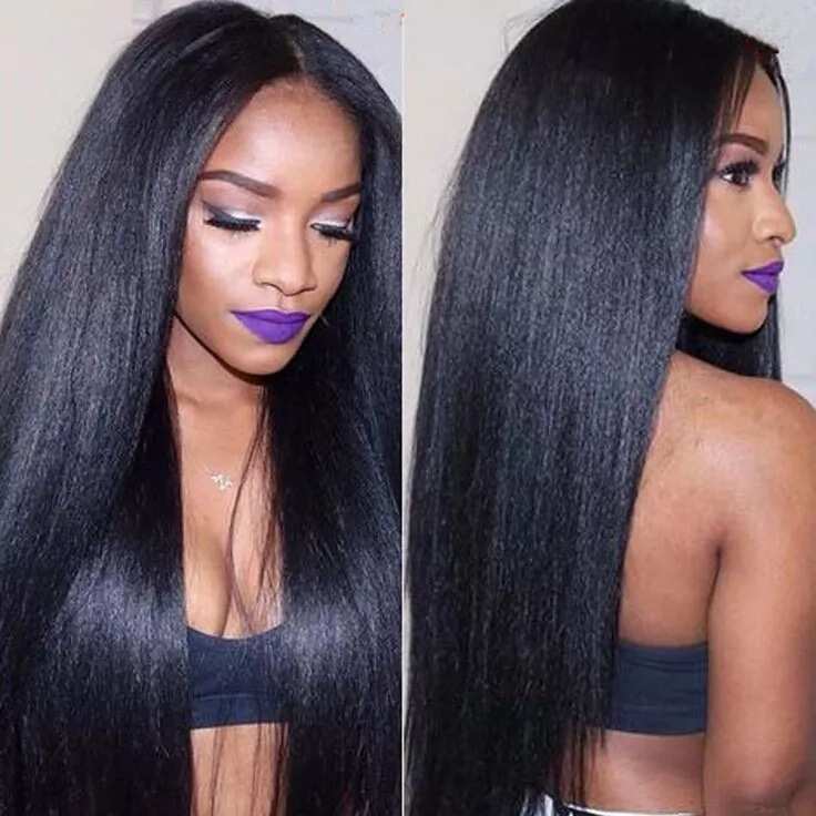 beautiful black hair