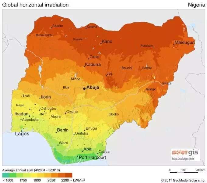 12 states in Nigeria capable of generating 6,000MW of electricity
Source: Facebook, Ibrahim Abu