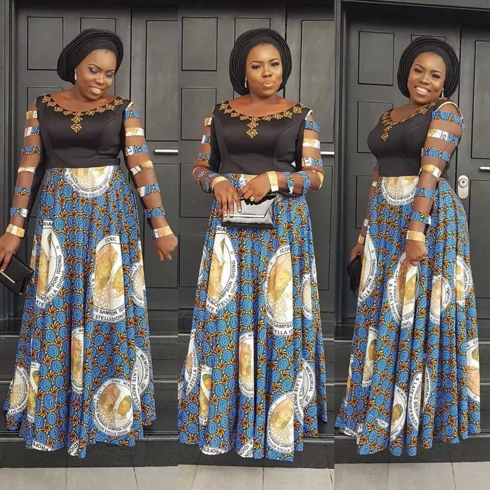 Ankara style for plus size ladies