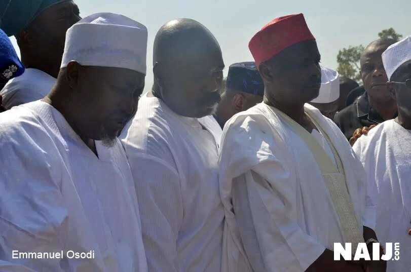 Photos, Video From Abubakar Audu's Burial In Kogi