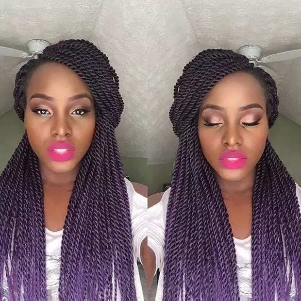 Top long kinky twist hairstyles