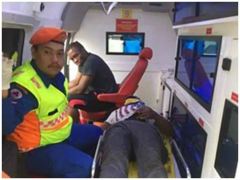 Nigerian in Malaysia suffers tragedy trying to escape from police (photos)