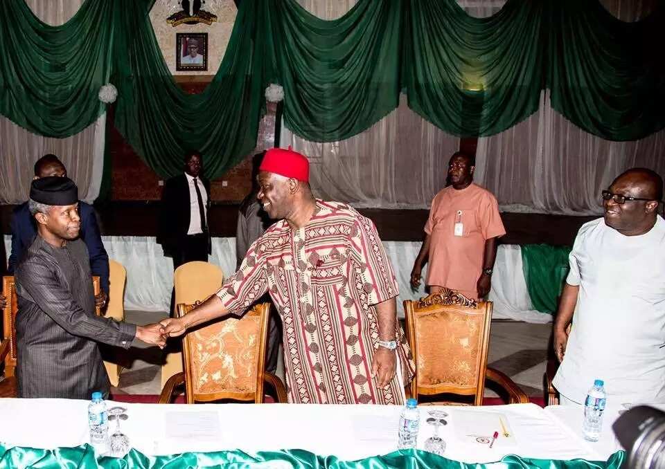 Osinbajo delivers powerful speech to Igbo leaders