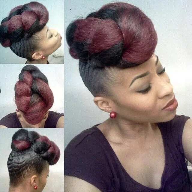 Top 30 Black Natural Hairstyles For Medium Leng