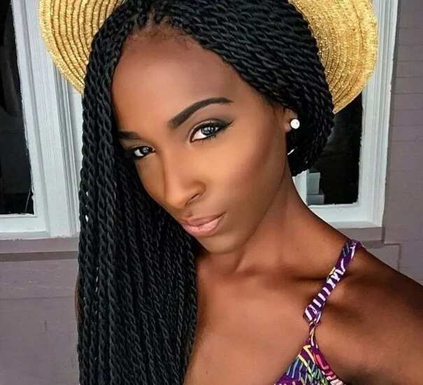 Senegalese braids